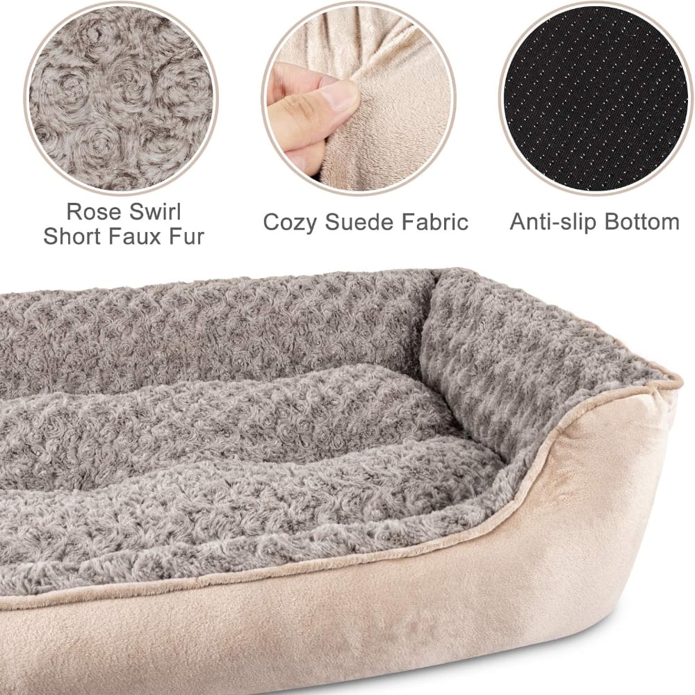 Rectangle Washable Bed for Small Dogs